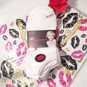 💋Marilyn Monroe no show Socks